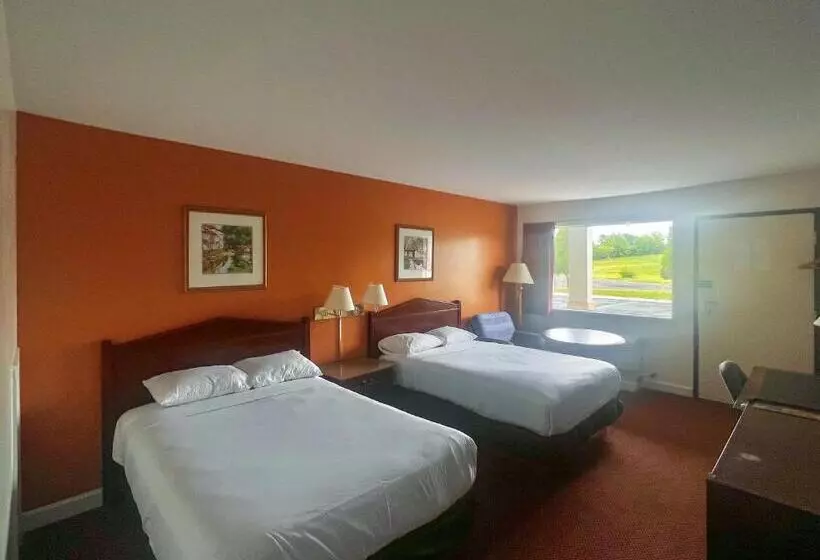 2ダブルベッドのスタンダードルーム, Motel 6 Culpeper, Va