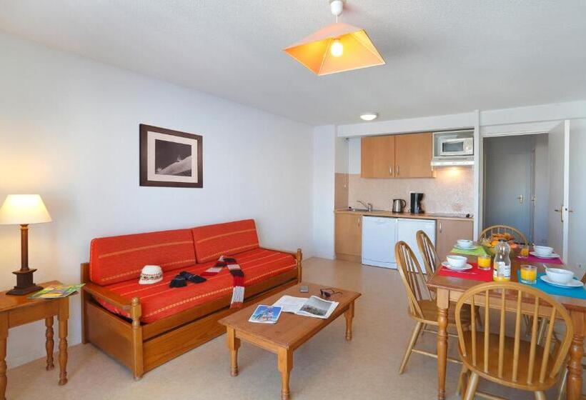 Апартаменты 1 Спальня, Residence Nemea Royal Peyragudes