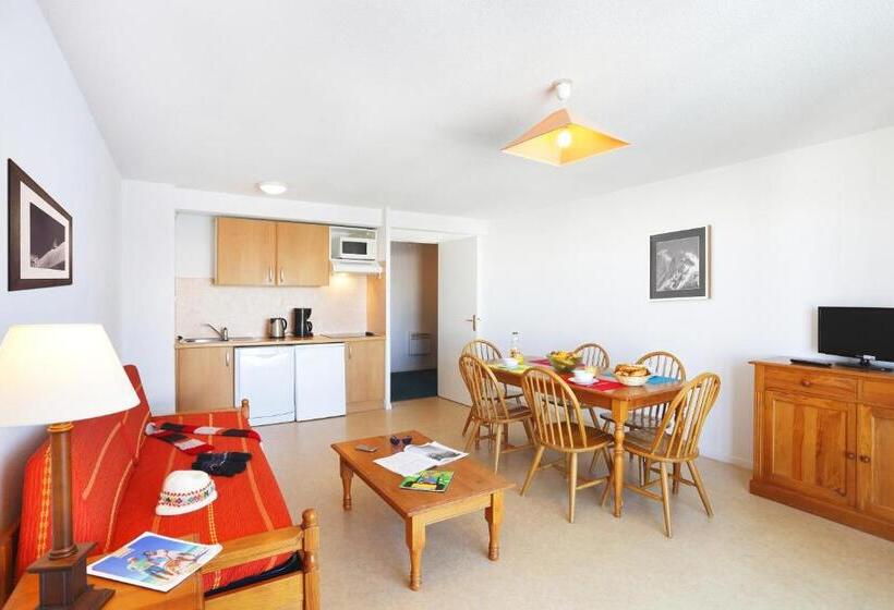 Апартаменты 1 Спальня, Residence Nemea Royal Peyragudes