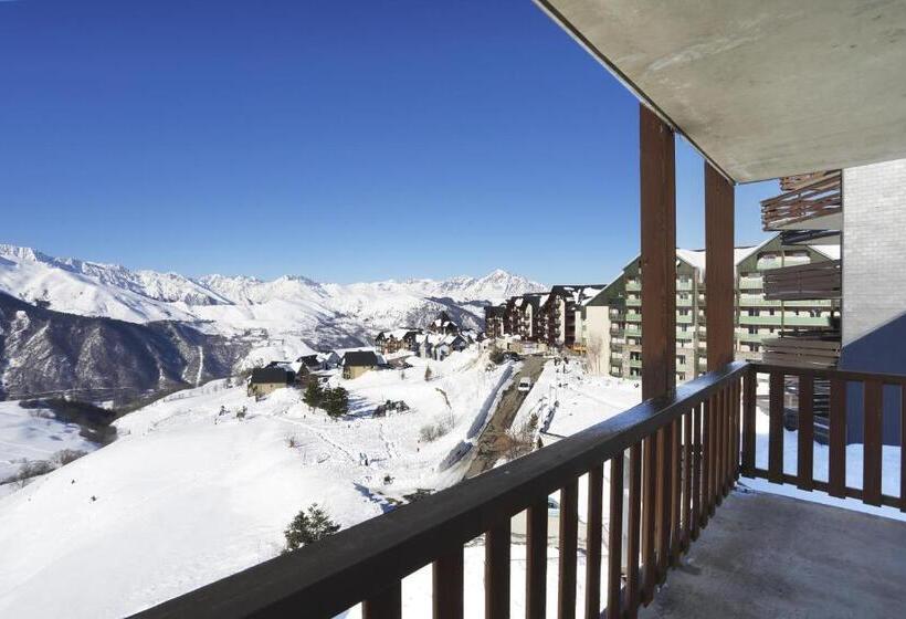 Апартаменты 2 Спальни, Residence Nemea Royal Peyragudes