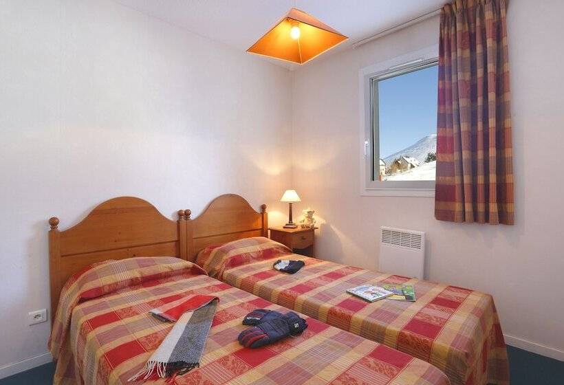 Апартаменты 2 Спальни, Residence Nemea Royal Peyragudes