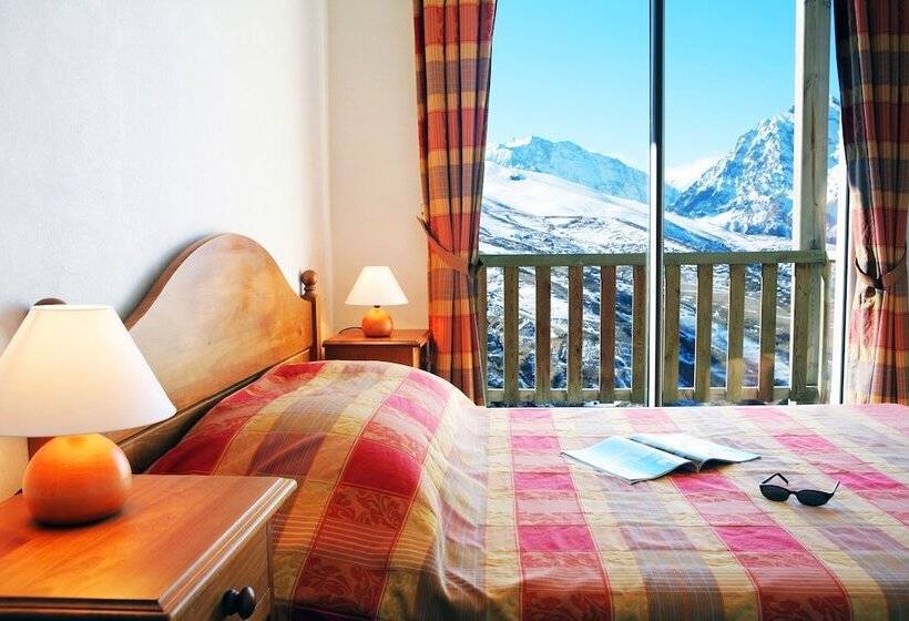 Апартаменты 1 Спальня, Residence Nemea Royal Peyragudes