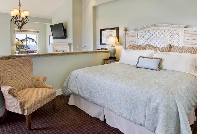 غرفة ديلوكس سرير كينج, Oceano Hotel And Spa Half Moon Bay Harbor