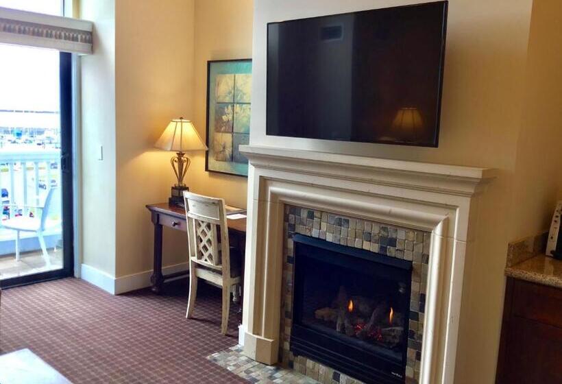 غرفة ديلوكس سرير كينج, Oceano Hotel And Spa Half Moon Bay Harbor