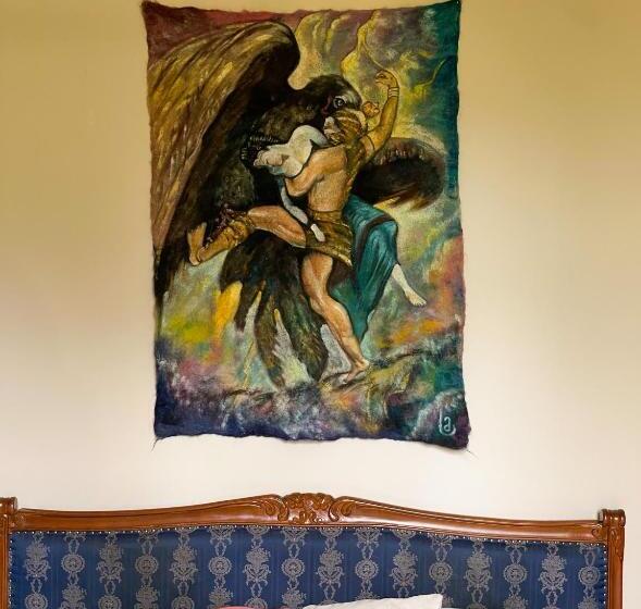 اتاق استاندارد با چشم‌انداز باغ, Samno Guest House