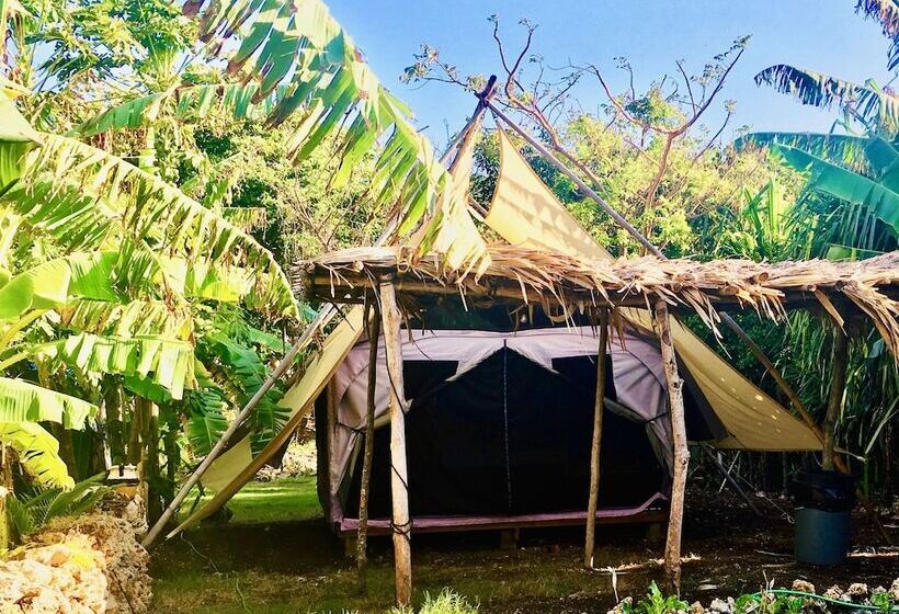 کلبه دلوکس, Camp Utila Village   Hostel