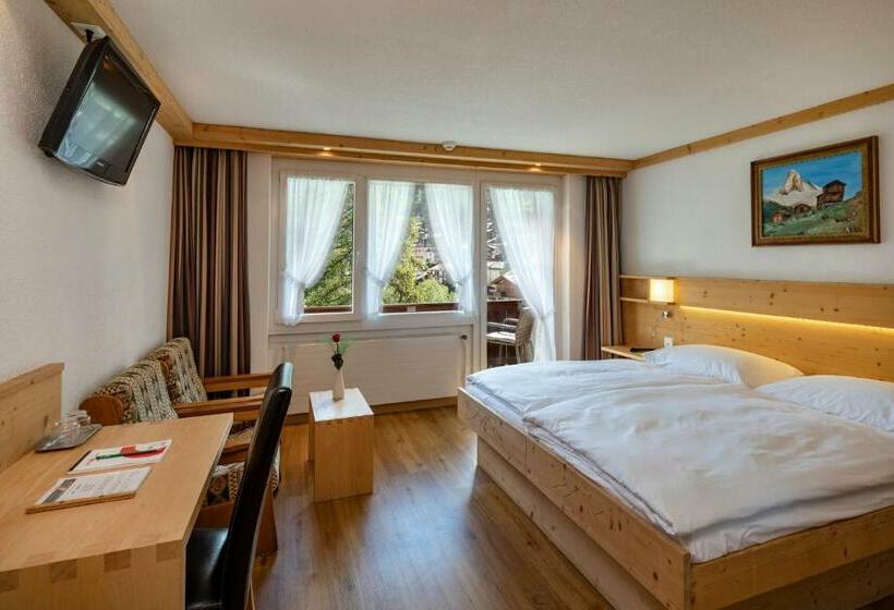 バルコニー付きスタンダードルーム, Matterhornblick