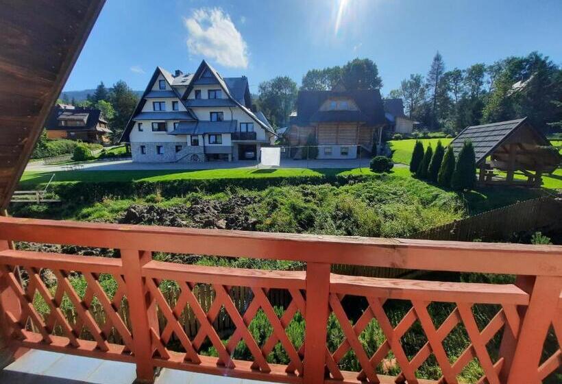 标准间带阳台, Willa Marta M Sauna Jacuzzi