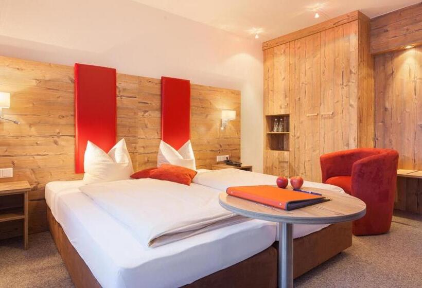 اتاق استاندارد با چشم‌انداز, Talhof Garni&more In Wängle Bei Reutte