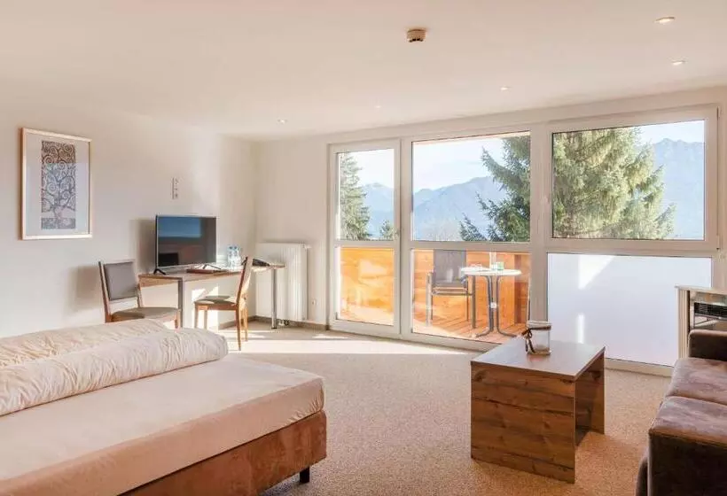 キングサイズベッドのスイートルーム, Talhof Garni&more In Wängle Bei Reutte