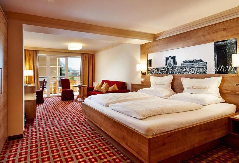 Comfort room with balcony, Vier Jahreszeiten Wellnessresort Achensee