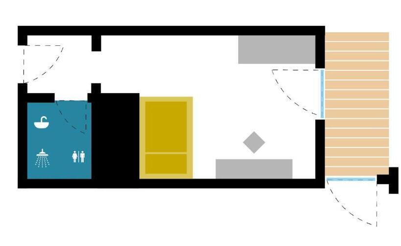 Номер Комфорт Индивидуальный, Kinder & Gletscherhotel Hintertuxerhof