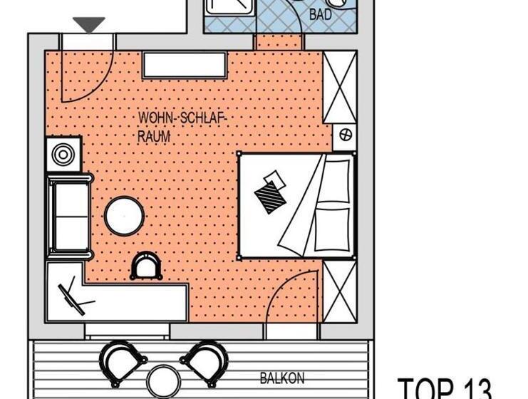 Номер Стандарт с Балконом, Landhaus Achental