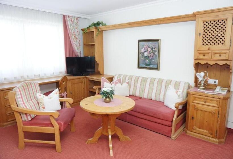 חדר סטנדרט עם מרפסת, Landhaus Achental