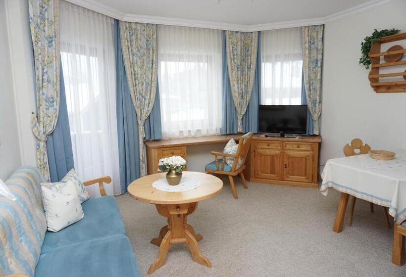 דירה בת חדר שינה 1 עם מרפסת, Landhaus Achental