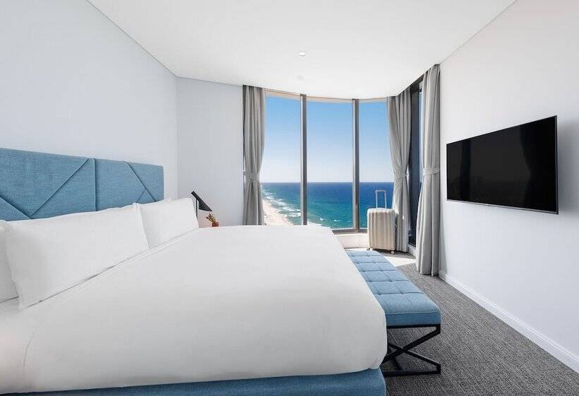 带3个卧室的套间, Meriton Suites Surfers Paradise