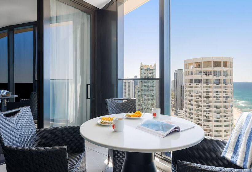 带2个卧室的套房, Meriton Suites Surfers Paradise