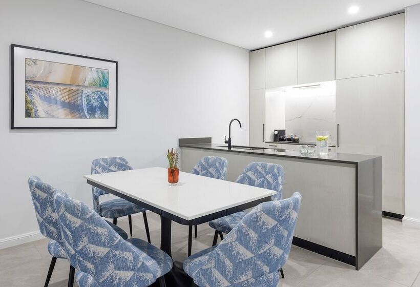 带2个卧室的套房, Meriton Suites Surfers Paradise