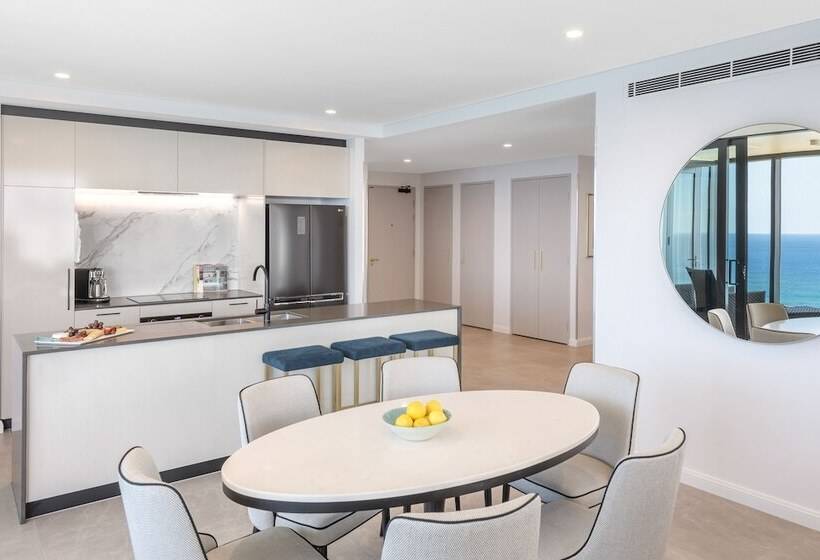 带1个卧室的顶楼公寓, Meriton Suites Surfers Paradise