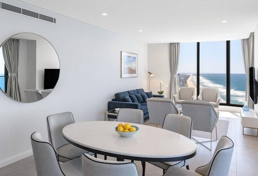 带1个卧室的顶楼公寓, Meriton Suites Surfers Paradise