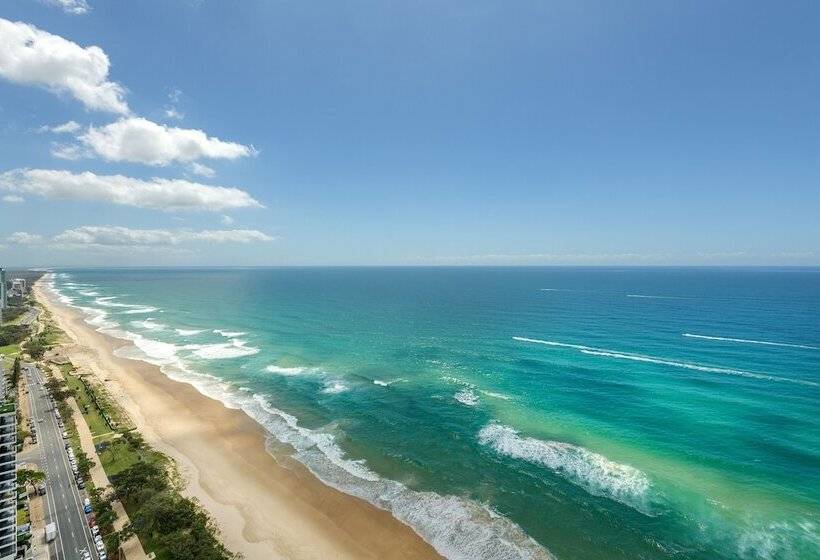 带1个卧室的顶楼公寓, Meriton Suites Surfers Paradise