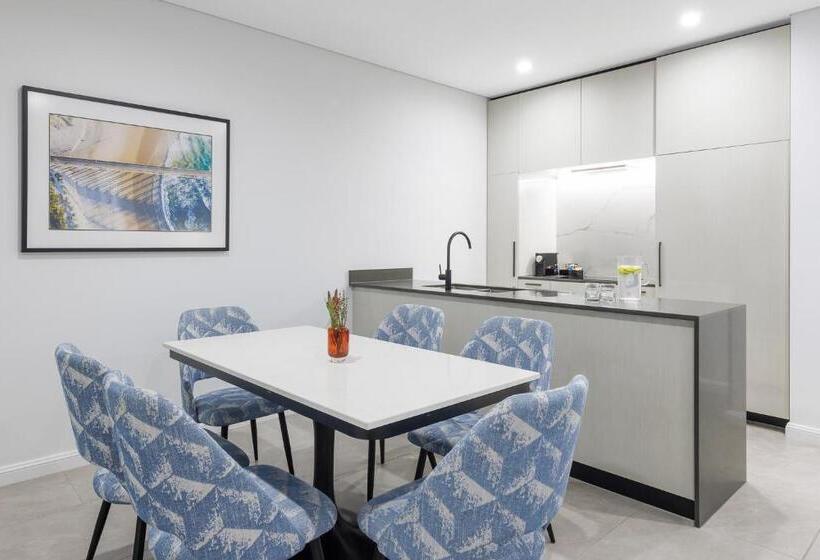 带2个卧室的套房, Meriton Suites Surfers Paradise