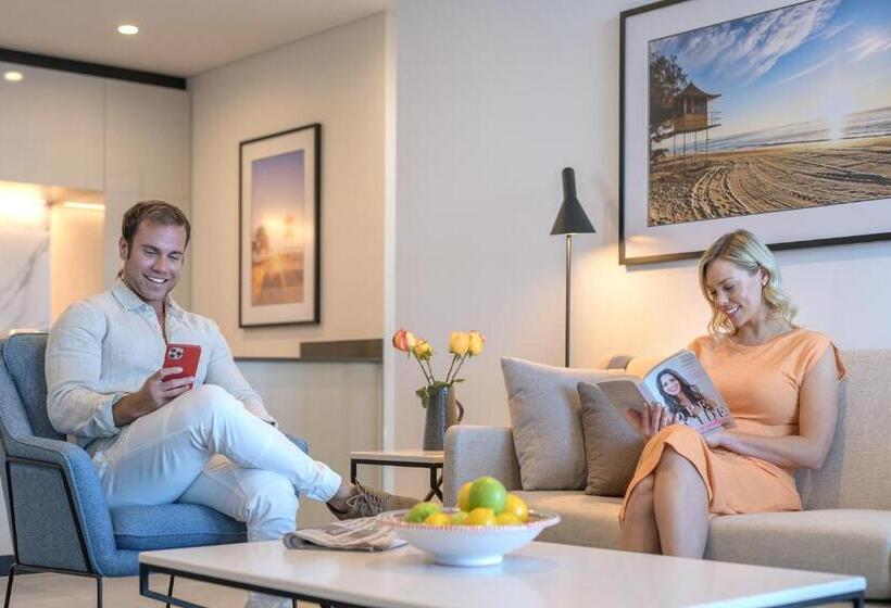 带3个卧室的套间, Meriton Suites Surfers Paradise