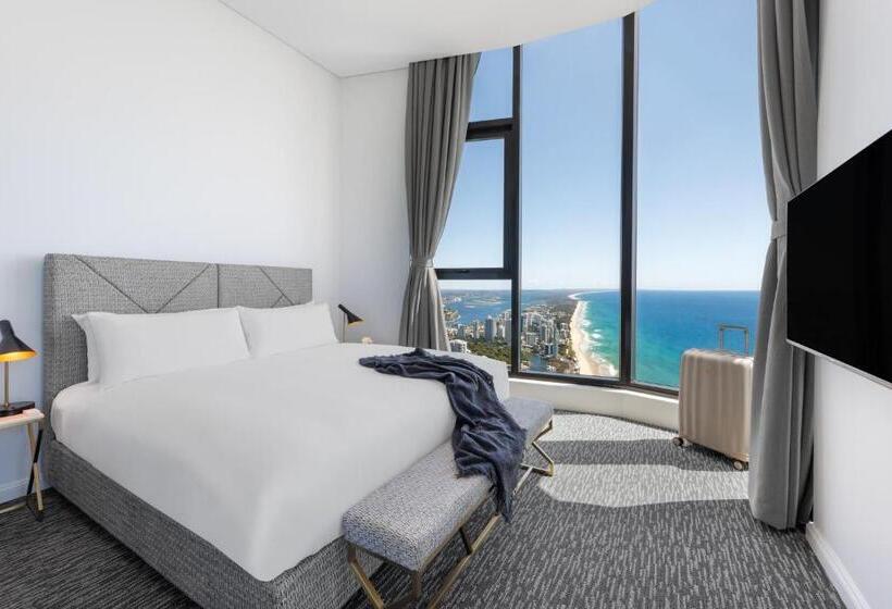 带1个卧室的顶楼公寓, Meriton Suites Surfers Paradise