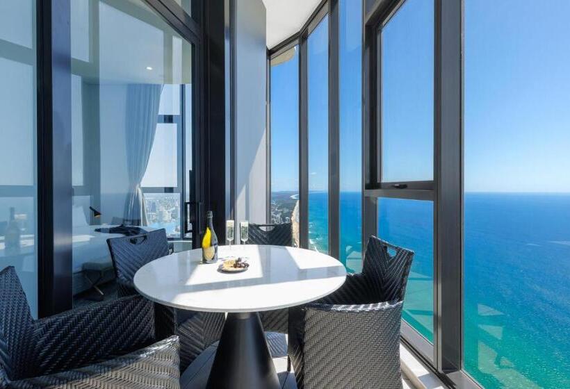 带1个卧室的顶楼公寓, Meriton Suites Surfers Paradise