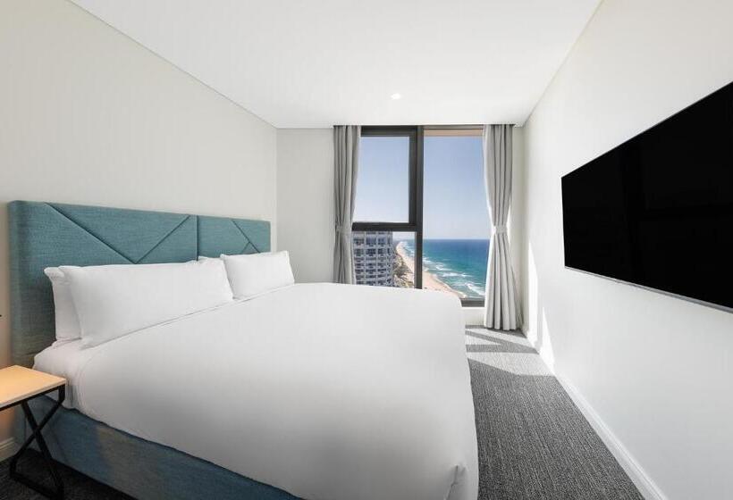 带3个卧室的套间, Meriton Suites Surfers Paradise