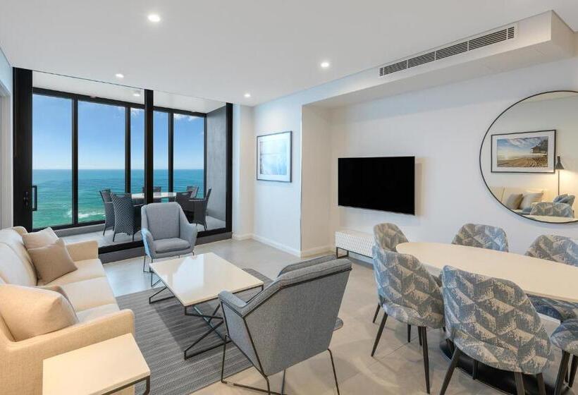 带3个卧室的套间, Meriton Suites Surfers Paradise