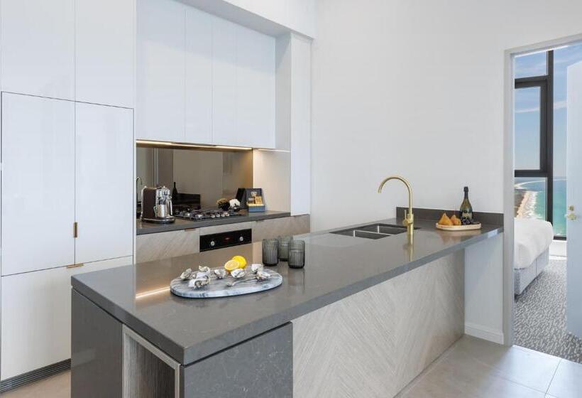 带1个卧室的顶楼公寓, Meriton Suites Surfers Paradise