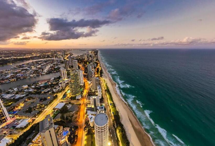 带1个卧室的顶楼公寓, Meriton Suites Surfers Paradise