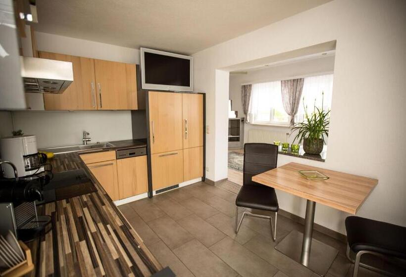 침실 1개 디럭스 아파트, Pension Knoll