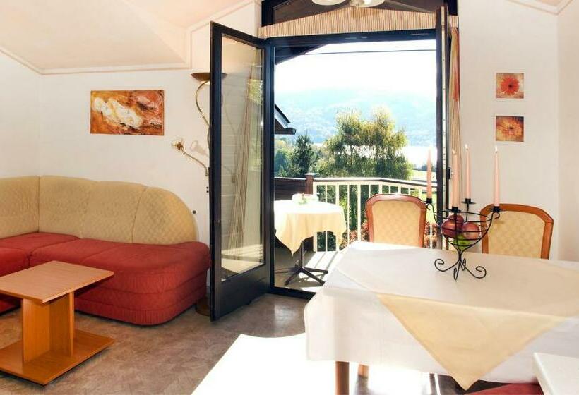 Апартаменты 1 Спальня с Балконом, Garni Elisabeth