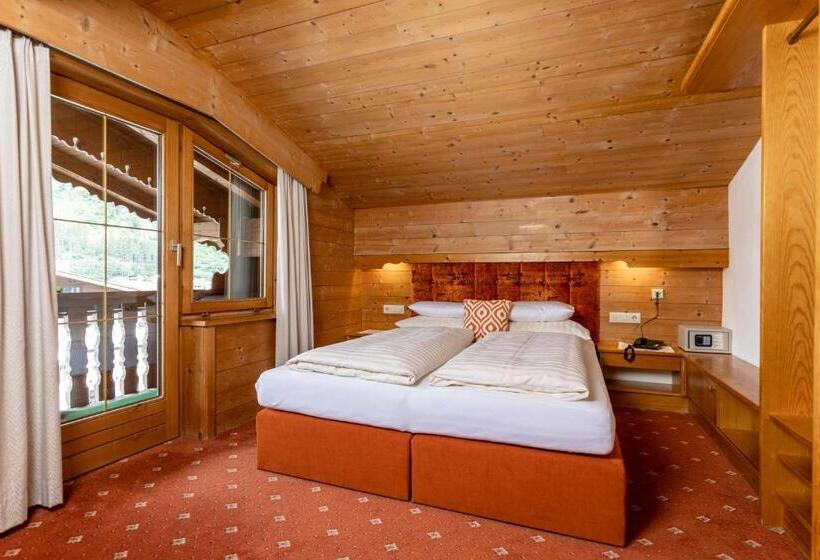 اتاق استاندارد با چشم‌انداز کوهستان, Appart & Hotel Garni Villa Knauer