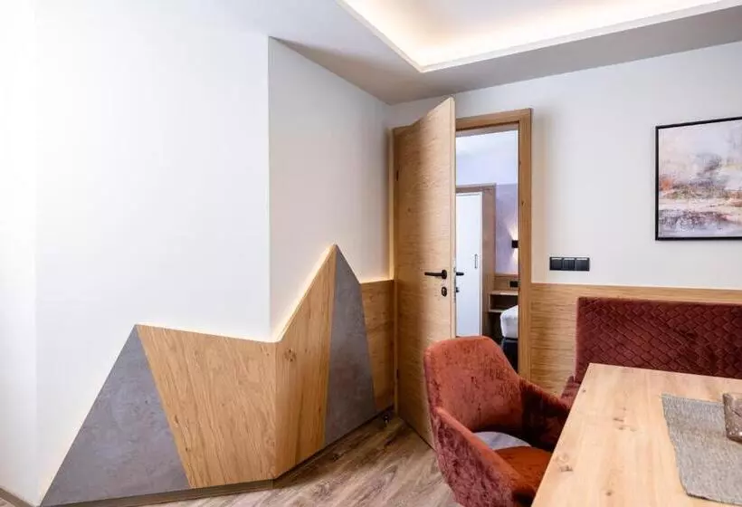 庭の見える1ベッドルームアパートメント, Appart & Hotel Garni Villa Knauer