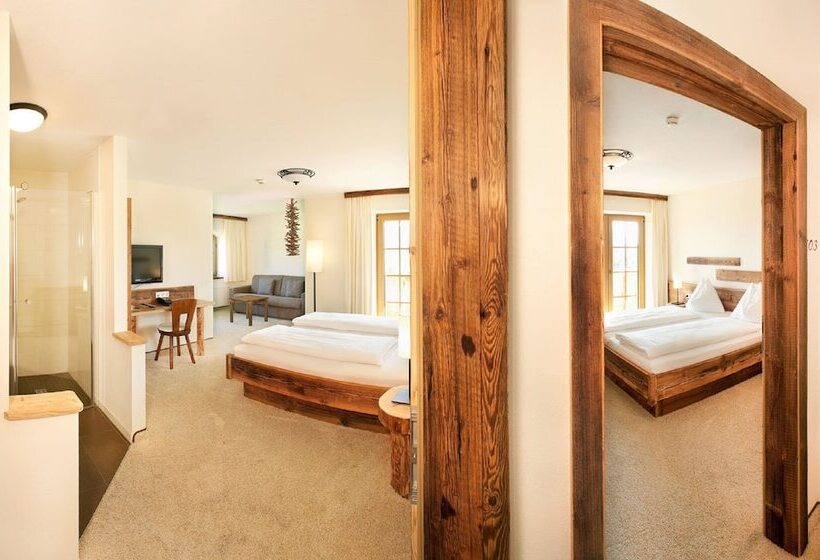 סוויטה משפחתית 2 חדרי שינה, Saliter Hof