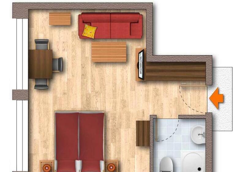 Standard Room, Gasthof Restaurant Waldcafé