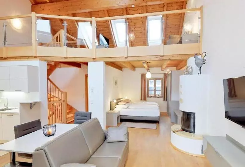 １ベッドルームのデラックスアパートメント, Bauernhofpension Herzog Zu Laah