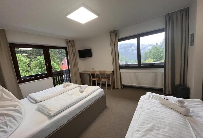 اتاق استاندارد سه تخته با بالکن, Stubnerhof