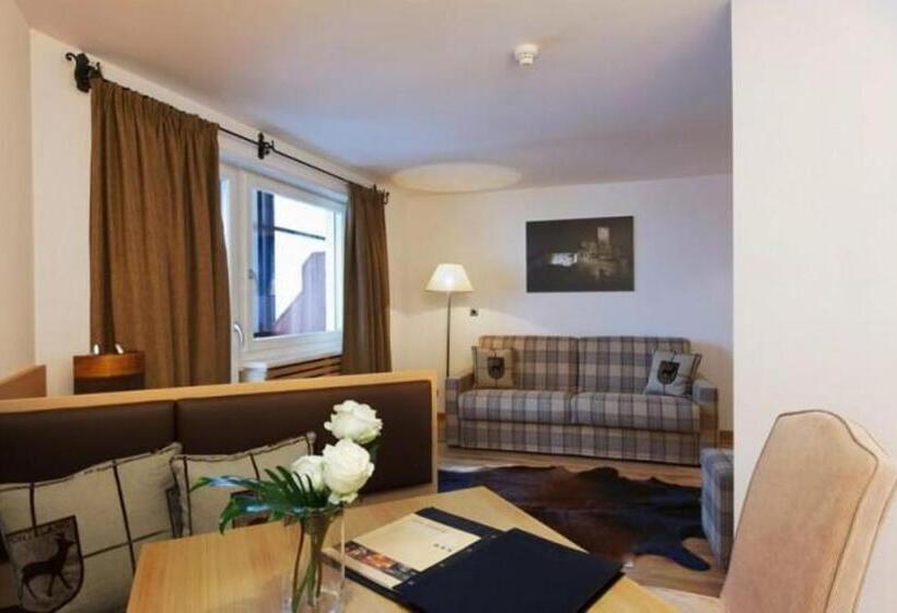 דירת חדר, Residence Hotel Alpinum