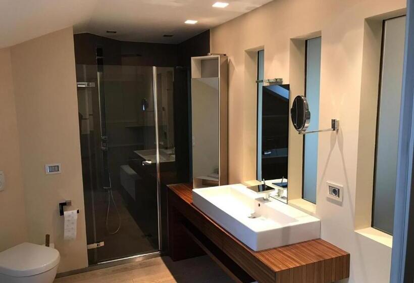 דירת פנטהאוז 1 חדרי שינה, Residence Hotel Alpinum