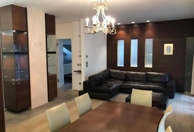 דירת פנטהאוז 1 חדרי שינה, Residence Hotel Alpinum