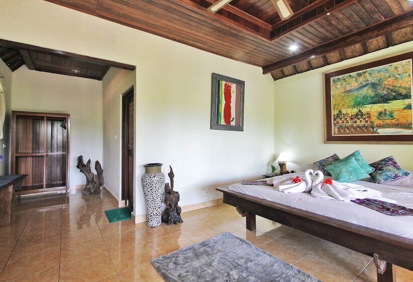 전망 스탠다드 룸 더블 침대, Abangan Bungalow