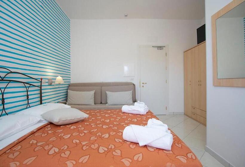 带城市景观的标准间, Calanca