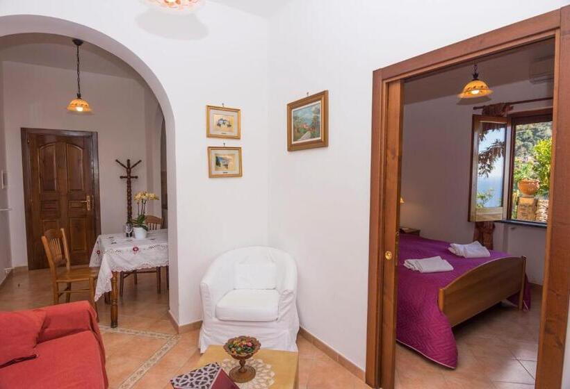 شقة غرفة واحدة مطلة على البحر, Le Nereidi B&b