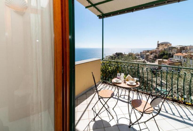 غرفة قياسية مطلّة علي البحر, Le Nereidi B&b