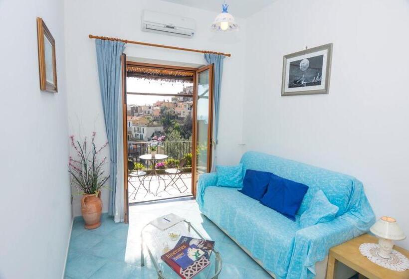 شقة غرفة واحدة مطلة على البحر, Le Nereidi B&b