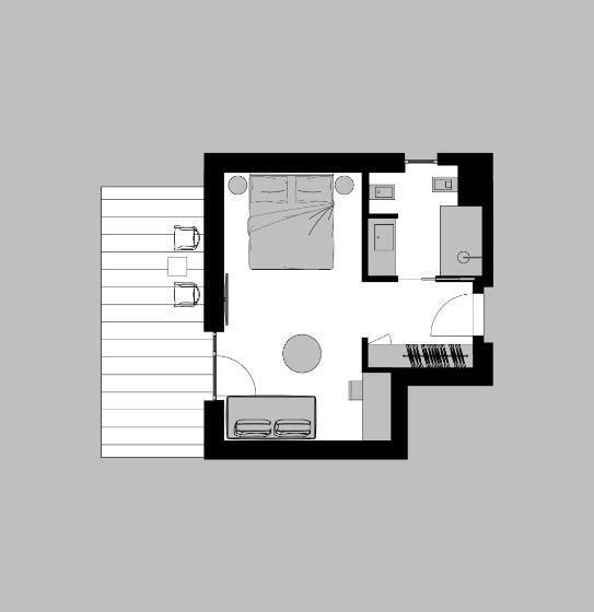 스탠다드 발코니 룸, Villa Enrica